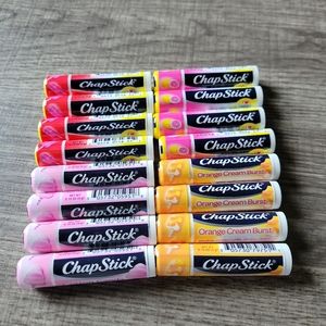 Lot of 12 summer flavors Chapstick